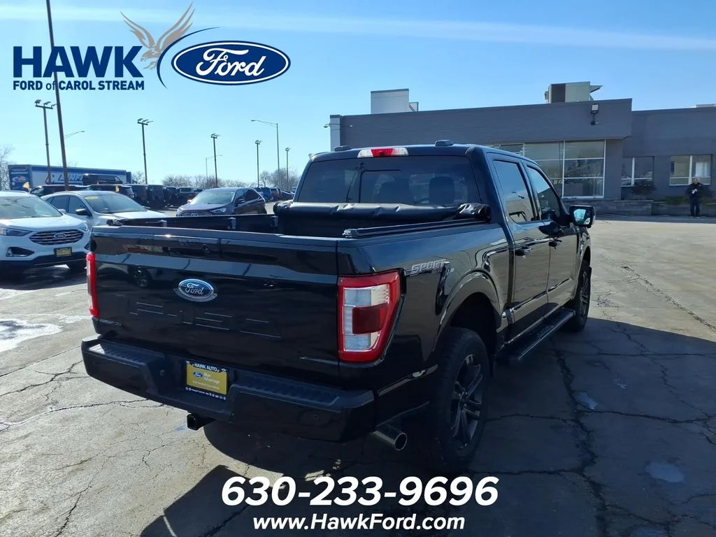 Certified Used 2022 Black Metallic Ford Lariat image 7