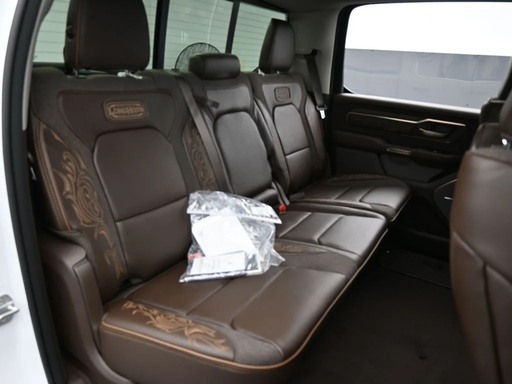 Used 2025 Bright White Clearcoat Ram Limited image 46