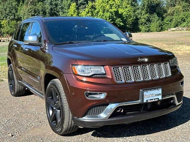 Used 2014 Deep Auburn Pearlcoat Jeep Summit image 2