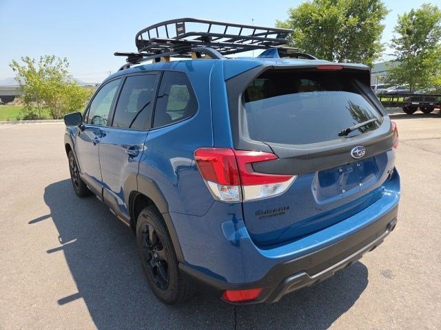 Used 2022 Geyser Blue Subaru Wilderness image 5