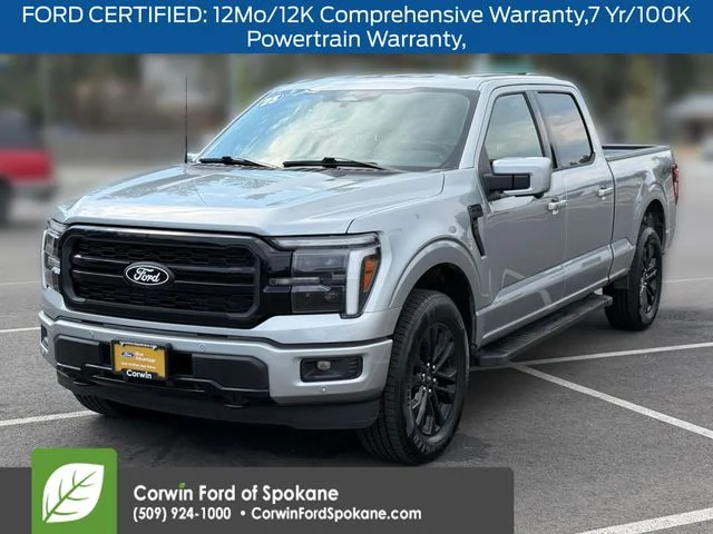 Certified Used 2025 Iconic Silver Metallic Ford Lariat image 6