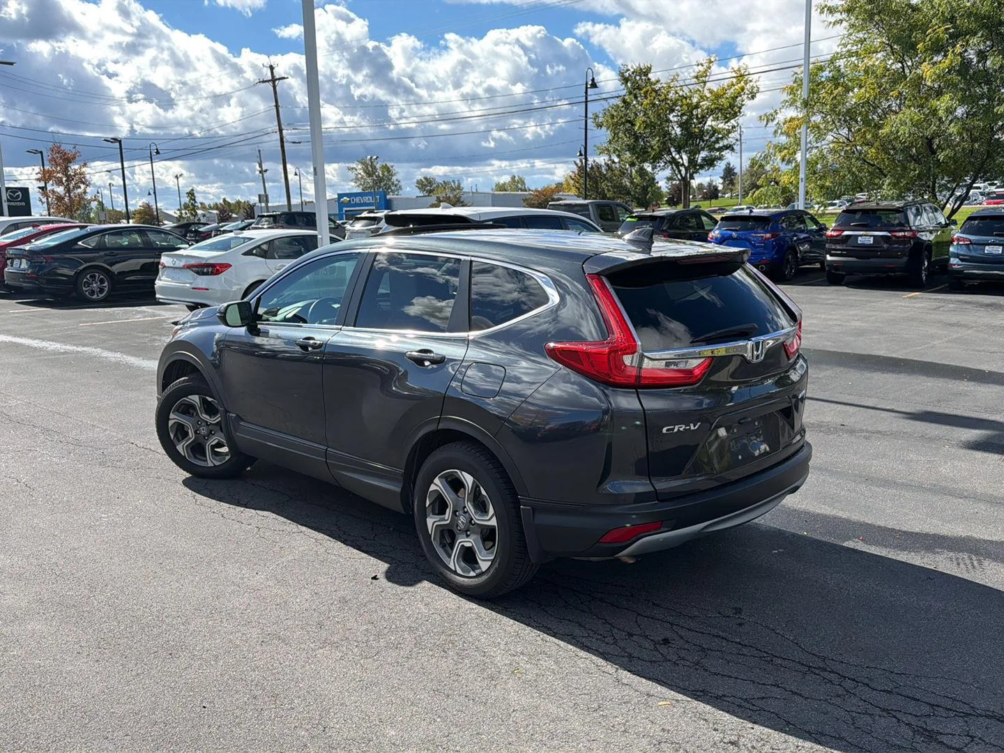 Used 2017 Gunmetal Metallic Honda EX-L image 5