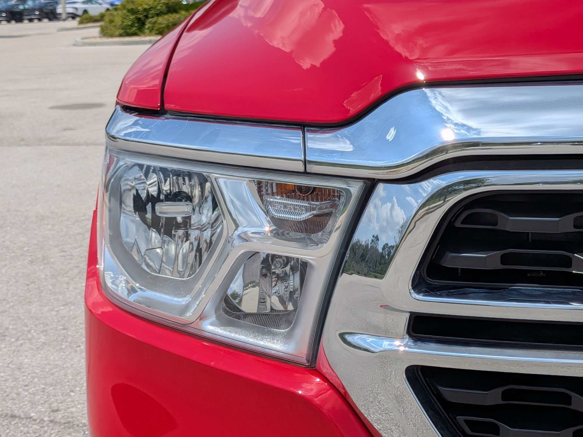 Used 2023 Flame Red Clearcoat Ram Big Horn image 10