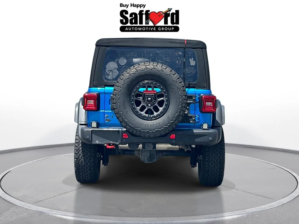 Used 2022 Blue Jeep Unlimited Rubicon image 6