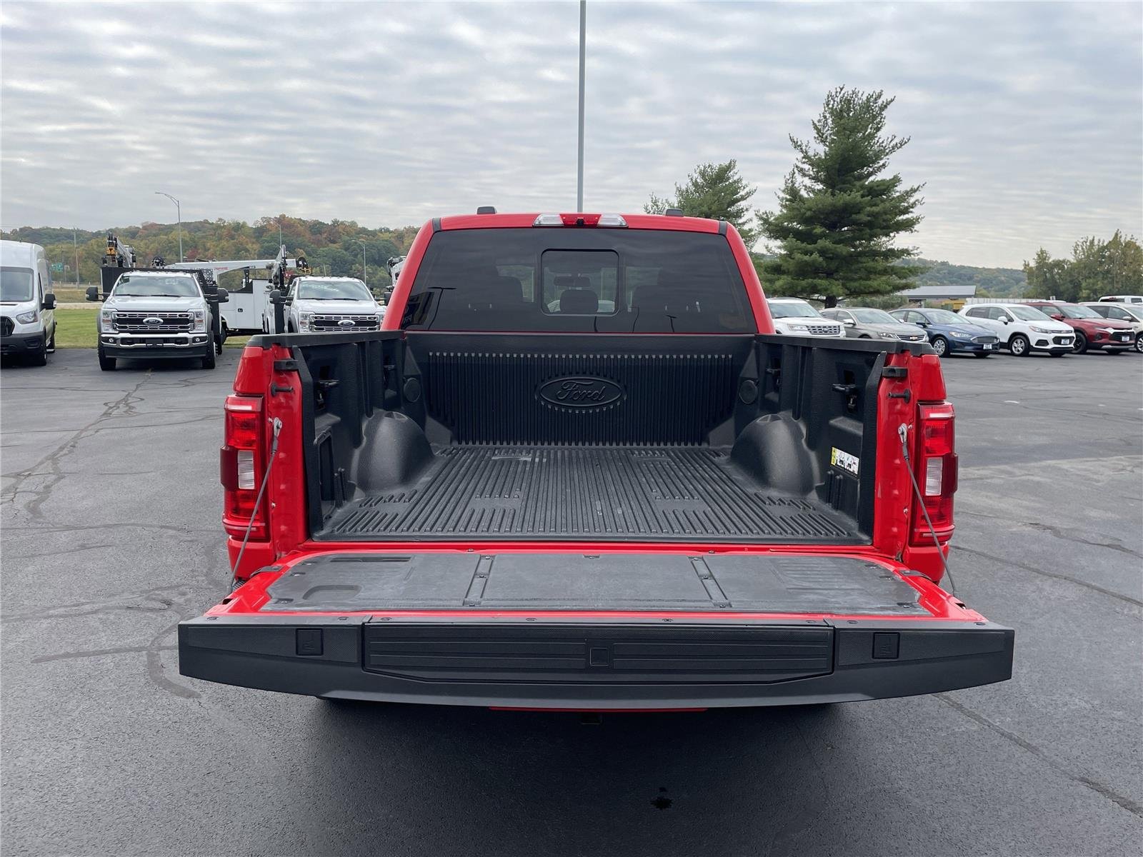 Used 2022 Race Red Ford XLT image 5