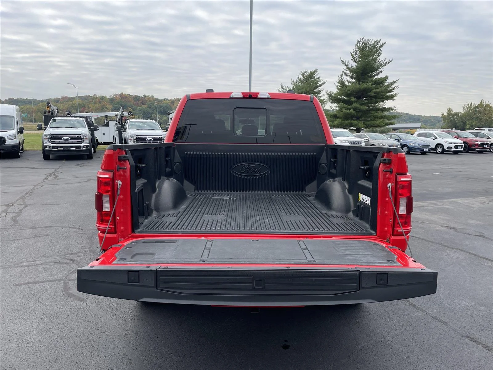 Used 2022 Race Red Ford XLT image 5
