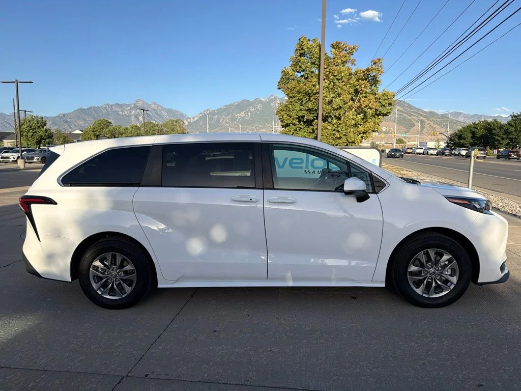 Used 2025 White Toyota LE image 2