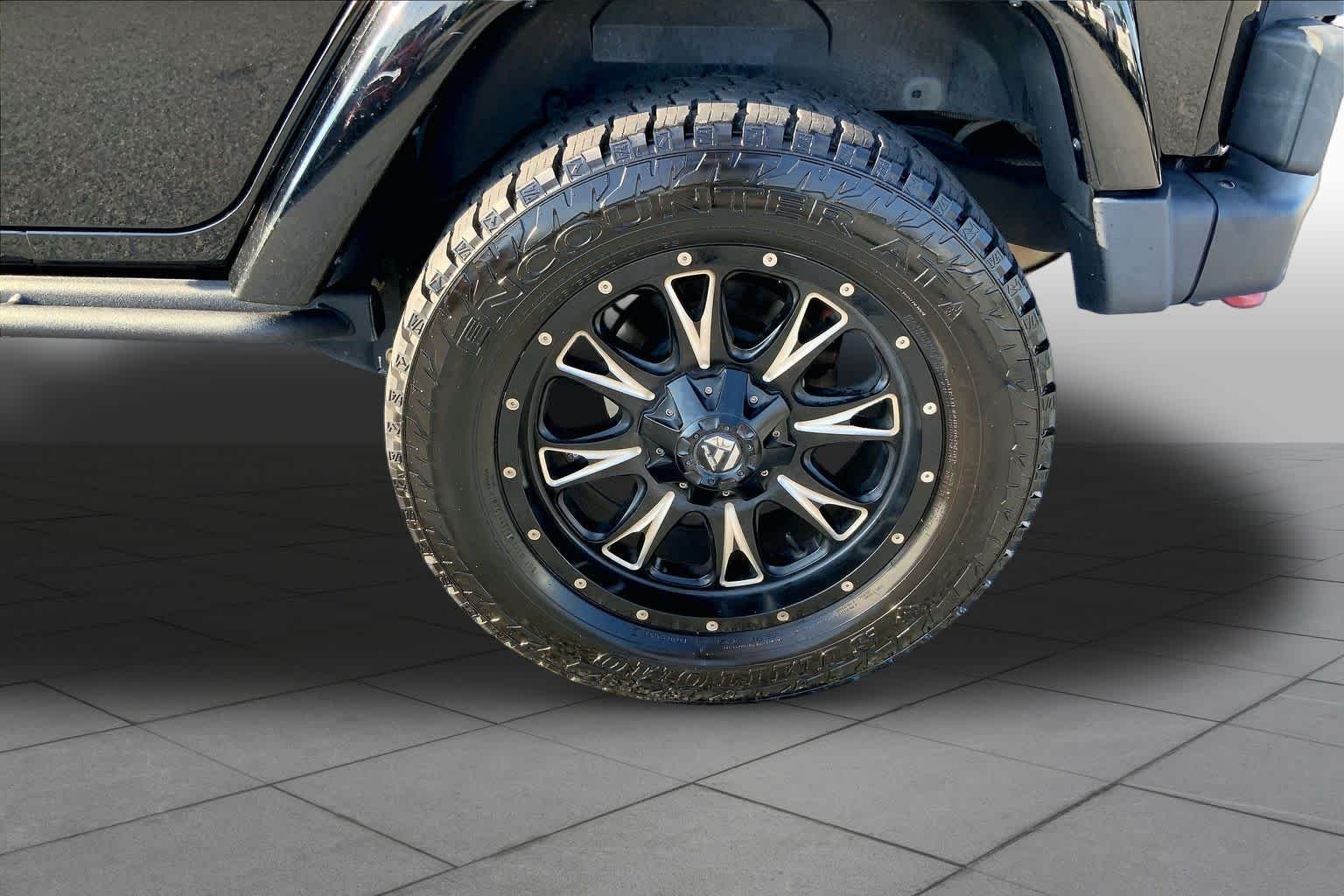 Used 2017 Black Clearcoat Jeep Rubicon Hard Rock image 9