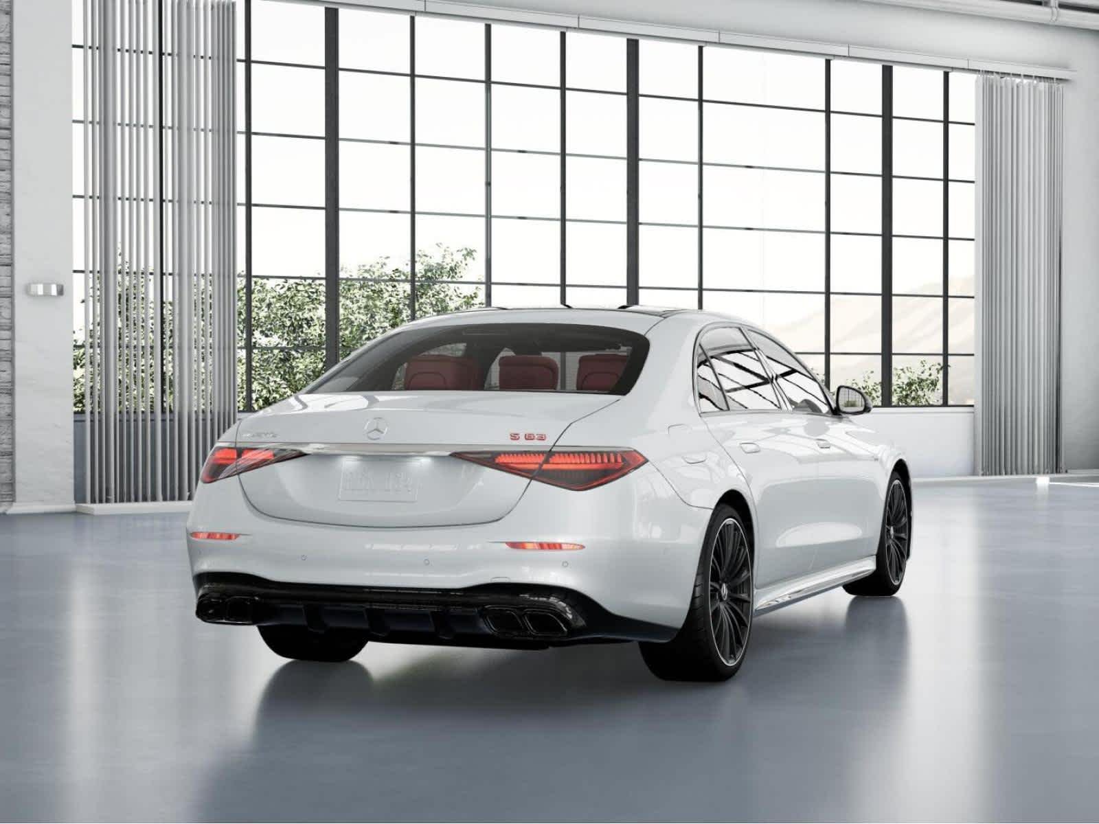 New 2026 MANUFAKTUR Moonlight White Metallic Mercedes-Benz AMG® S 63 E image 22