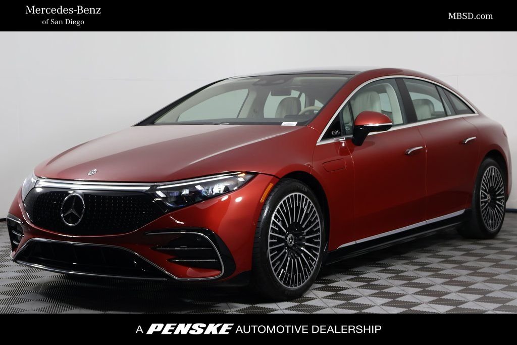 Certified Used 2022 MANUFAKTUR Cardinal Red Metallic Mercedes-Benz 450 image 1
