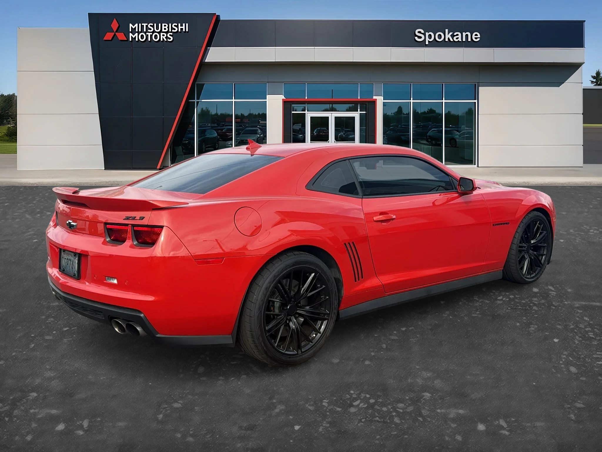 Used 2013 Inferno Orange Metallic Chevrolet ZL1 image 7