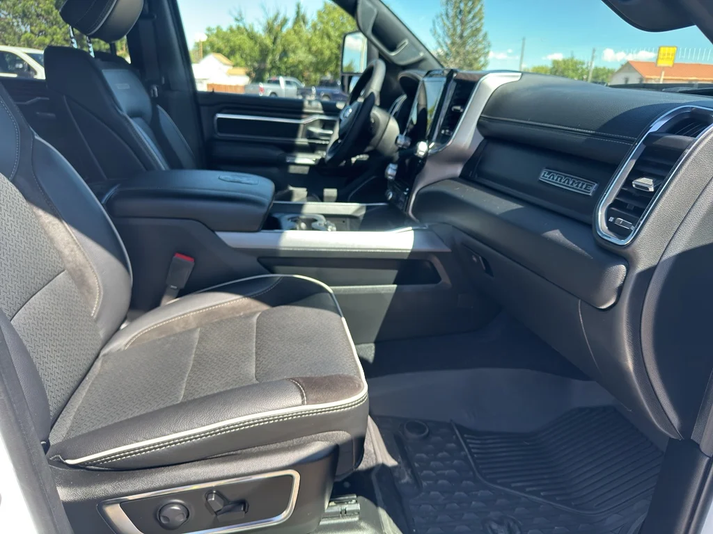 Used 2025 Bright White Clearcoat Ram Laramie image 14