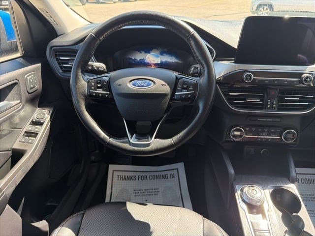 Used 2021 Blue Metallic Ford Titanium image 23
