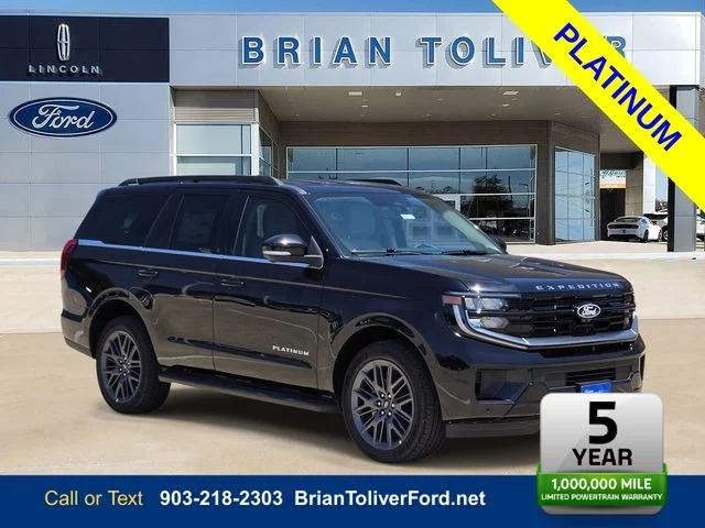 New 2027 Agate Black Metallic Ford Platinum image 1