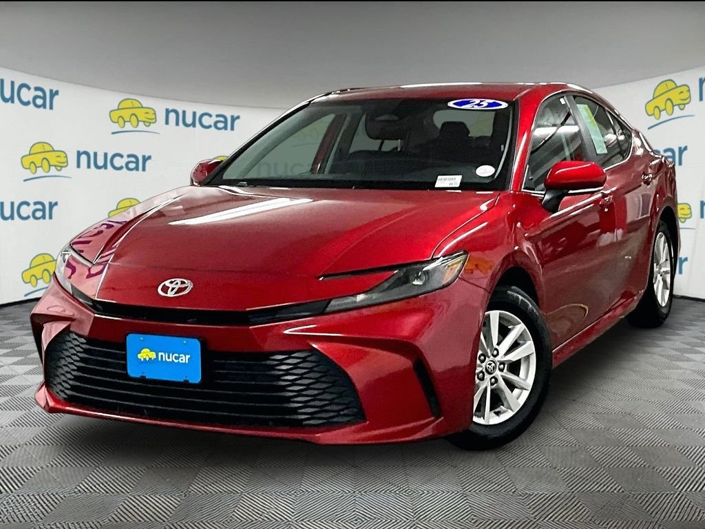Used 2025 Red Toyota LE image 3