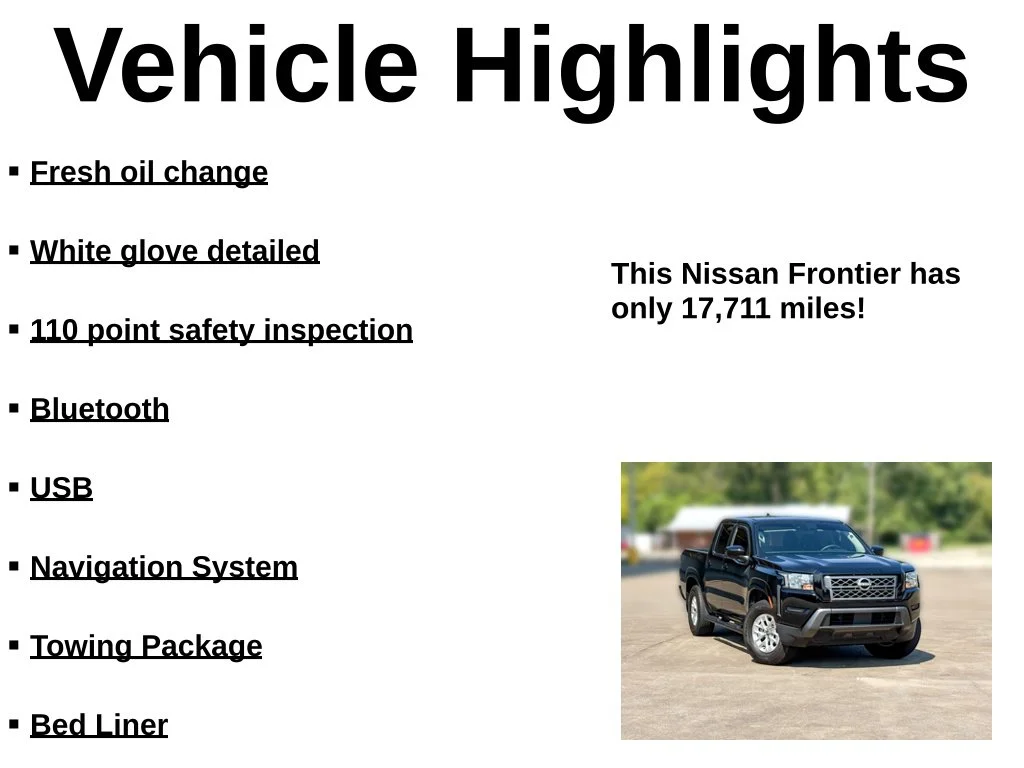 Used 2024 Black Nissan SV image 31