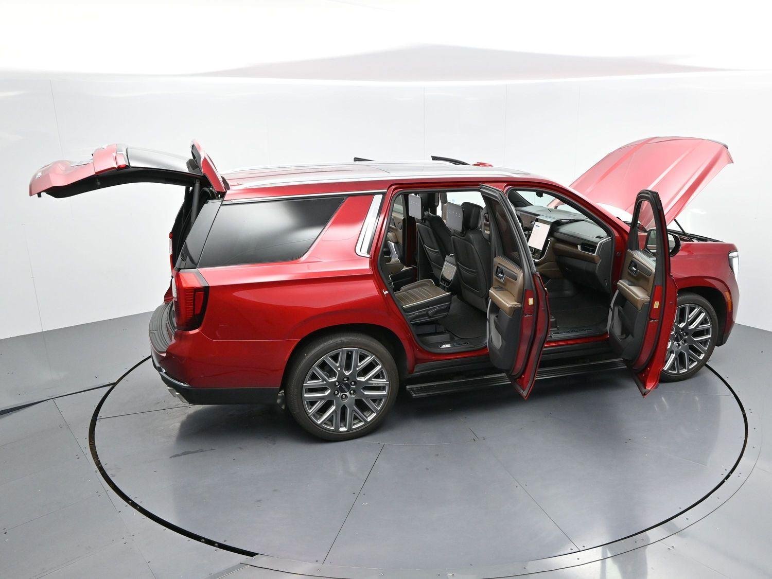 Used 2025 Volcanic Red Tintcoat GMC Denali Ultimate image 51