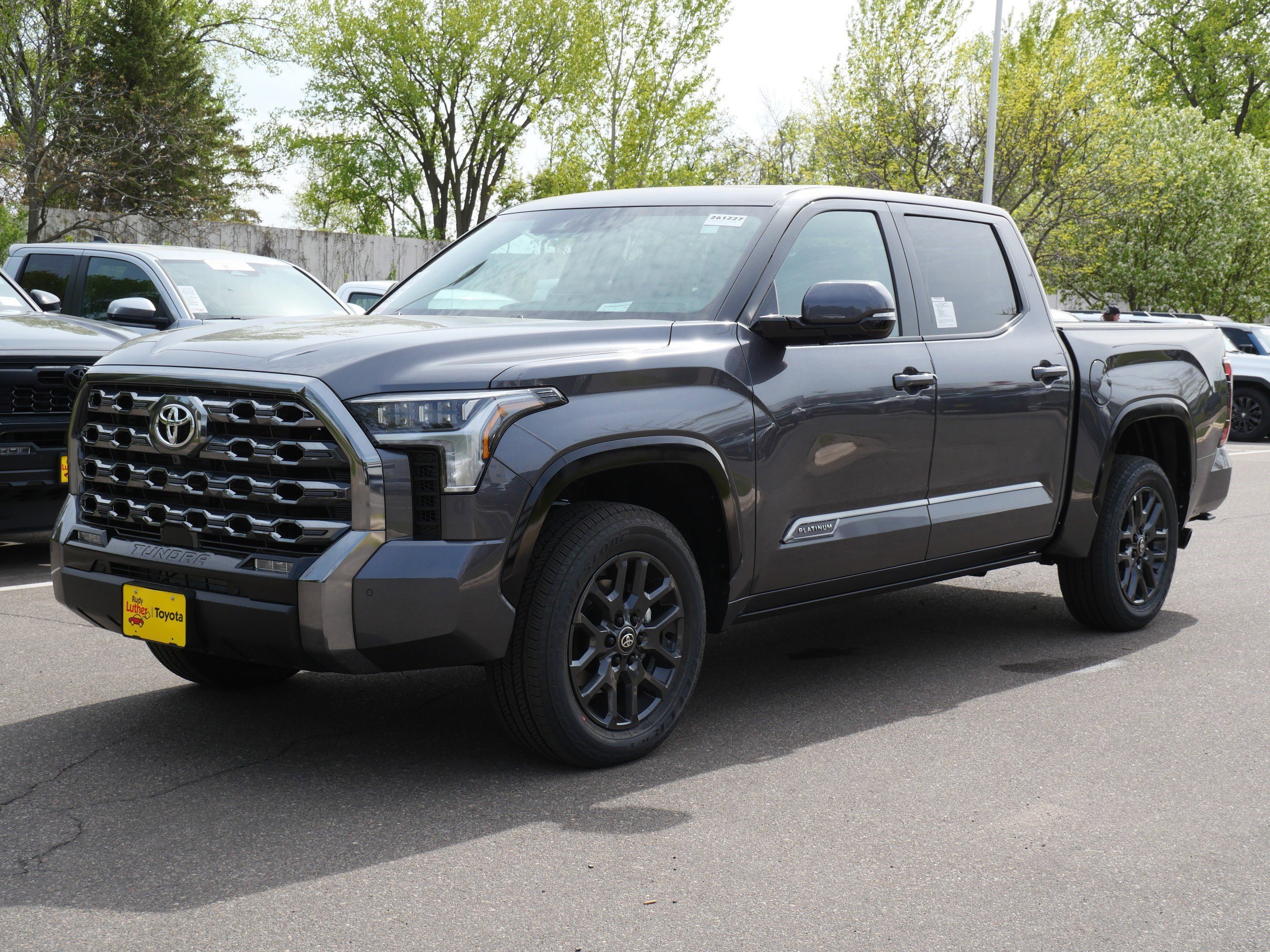 New 2026 Magnetic Gray Metallic Toyota  Platinum image 4