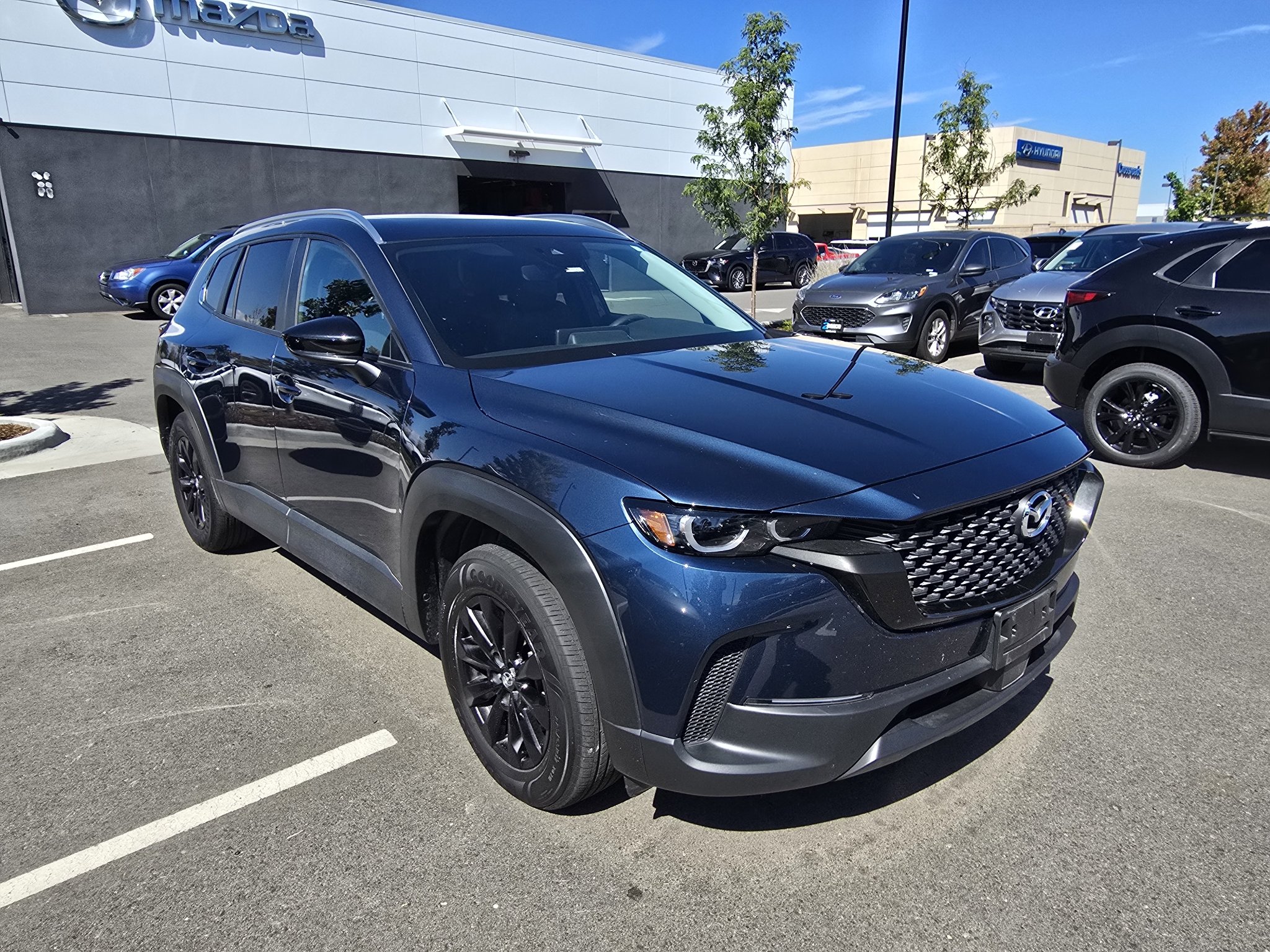 Used 2024 Ingot Blue Metallic Mazda 2.5 S Premium Package image 7