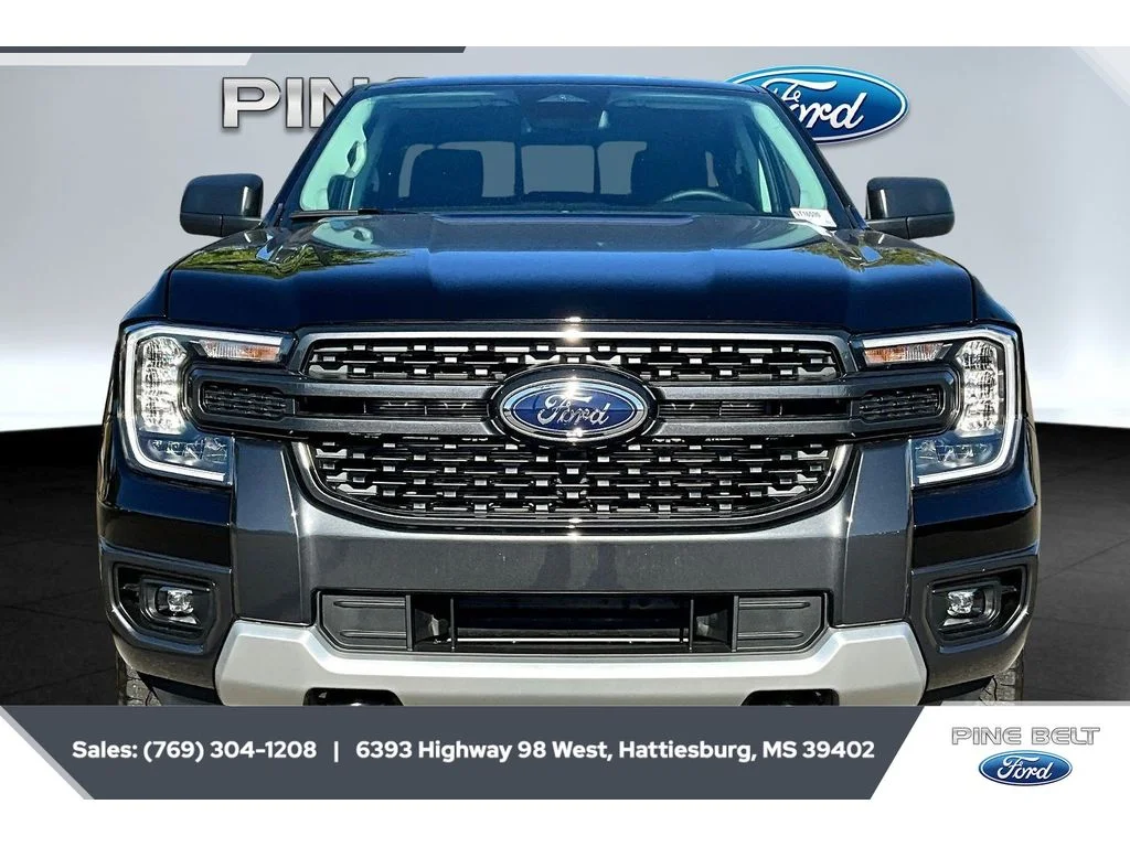 New 2025 Shadow Black Ford XLT image 3
