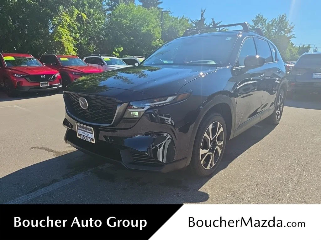 New 2026 Jet Black Mica Mazda 2.5 S Preferred AWD image 1