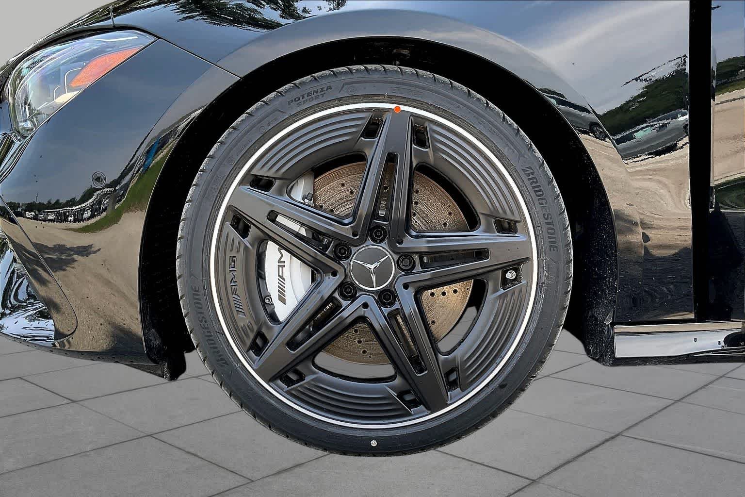 New 2025 Cosmos Black Metallic Mercedes-Benz AMG® CLA 35 4MATIC® Coupe image 15
