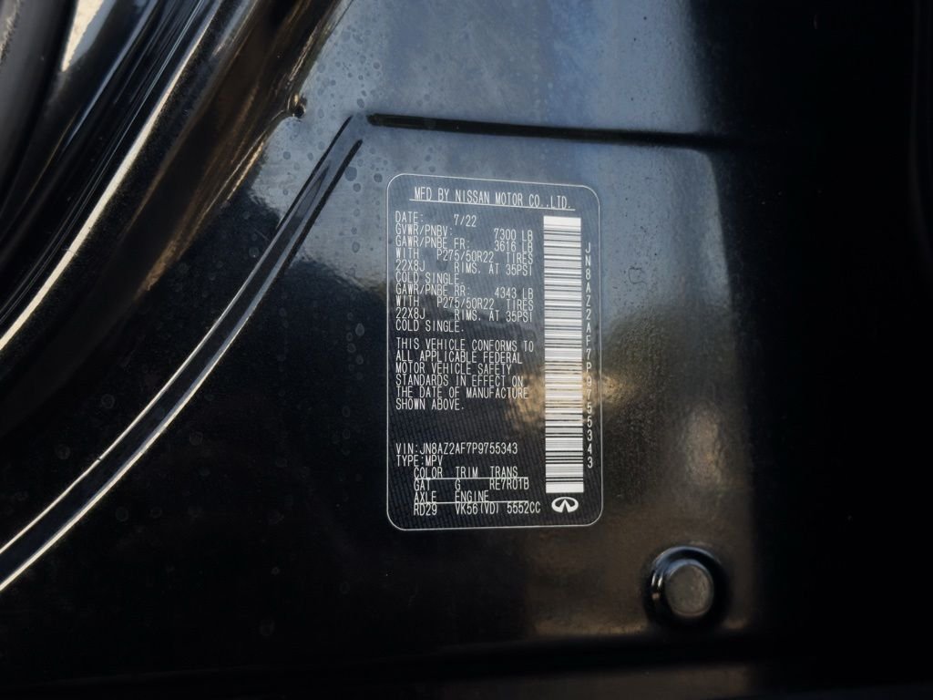 Used 2023 Black INFINITI Premium Select image 31