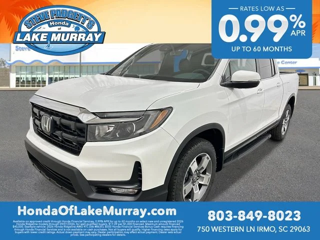 New 2026 Platinum White Pearl Honda RTL image 1