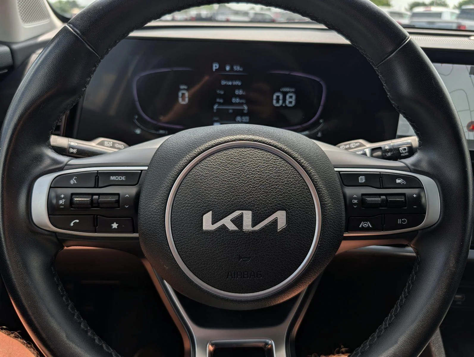 Used 2023 Glacial White Pearl Kia EX image 23