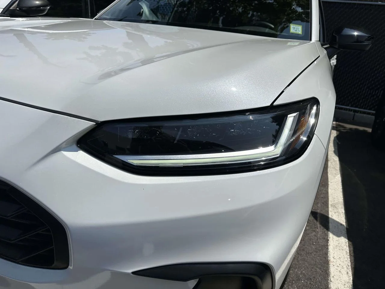 Used 2024 Platinum White Pearl Honda AWD Sport image 21