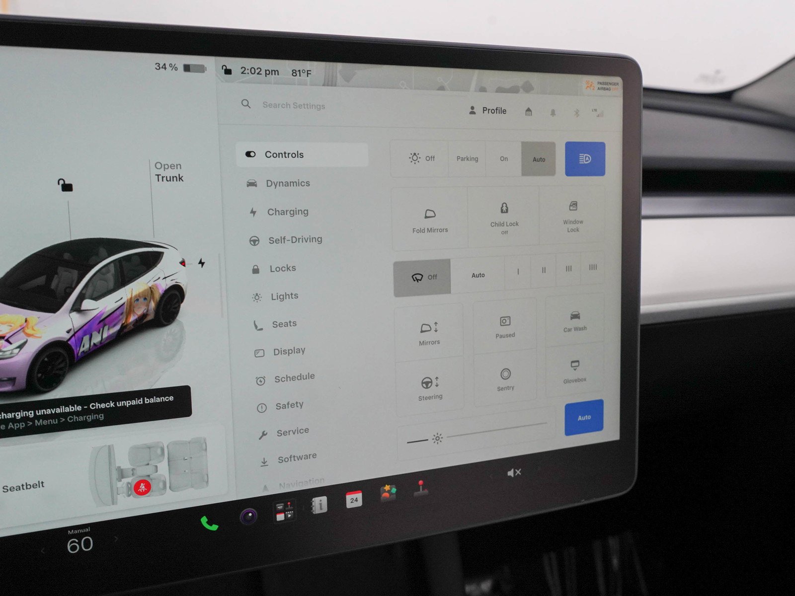 Used 2022 Gray Tesla Performance AWD image 24