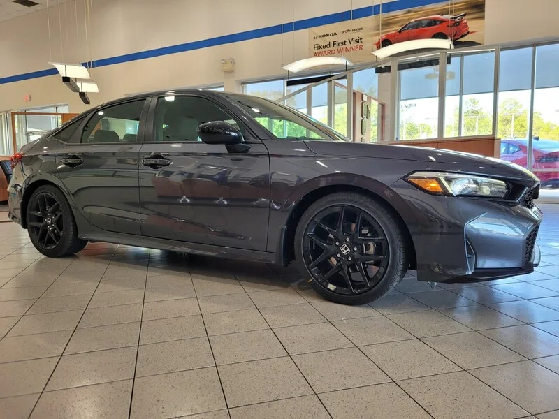 New 2026 Meteorite Gray Metallic Honda SPORT CVT image 3