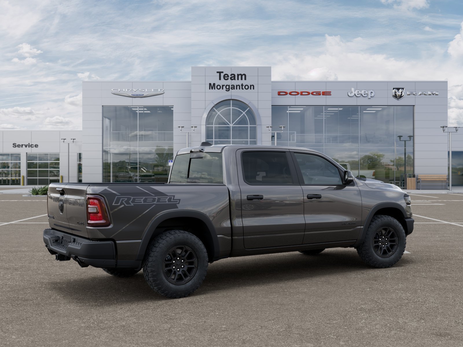New 2026 Granite Crystal Metallic Clear-Coat Exterior Paint RAM Rebel image 41