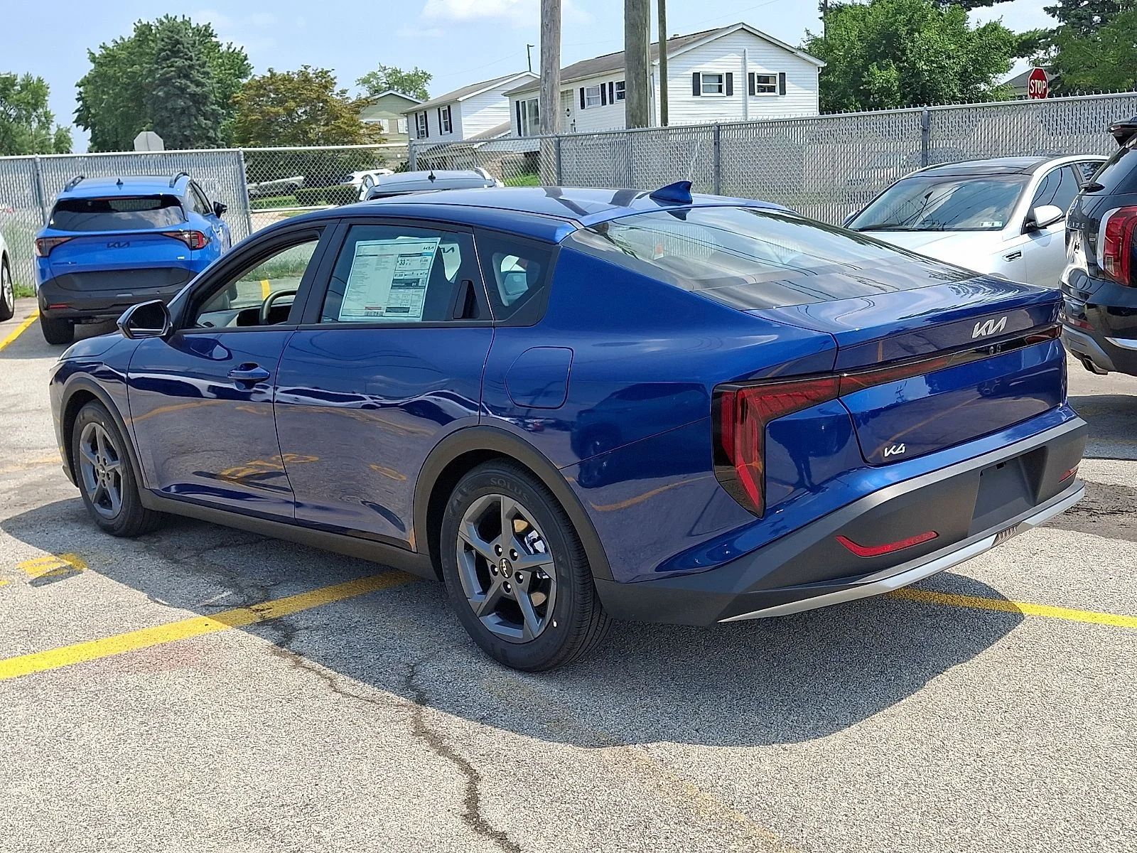 New 2026 Blue Kia LXS image 4