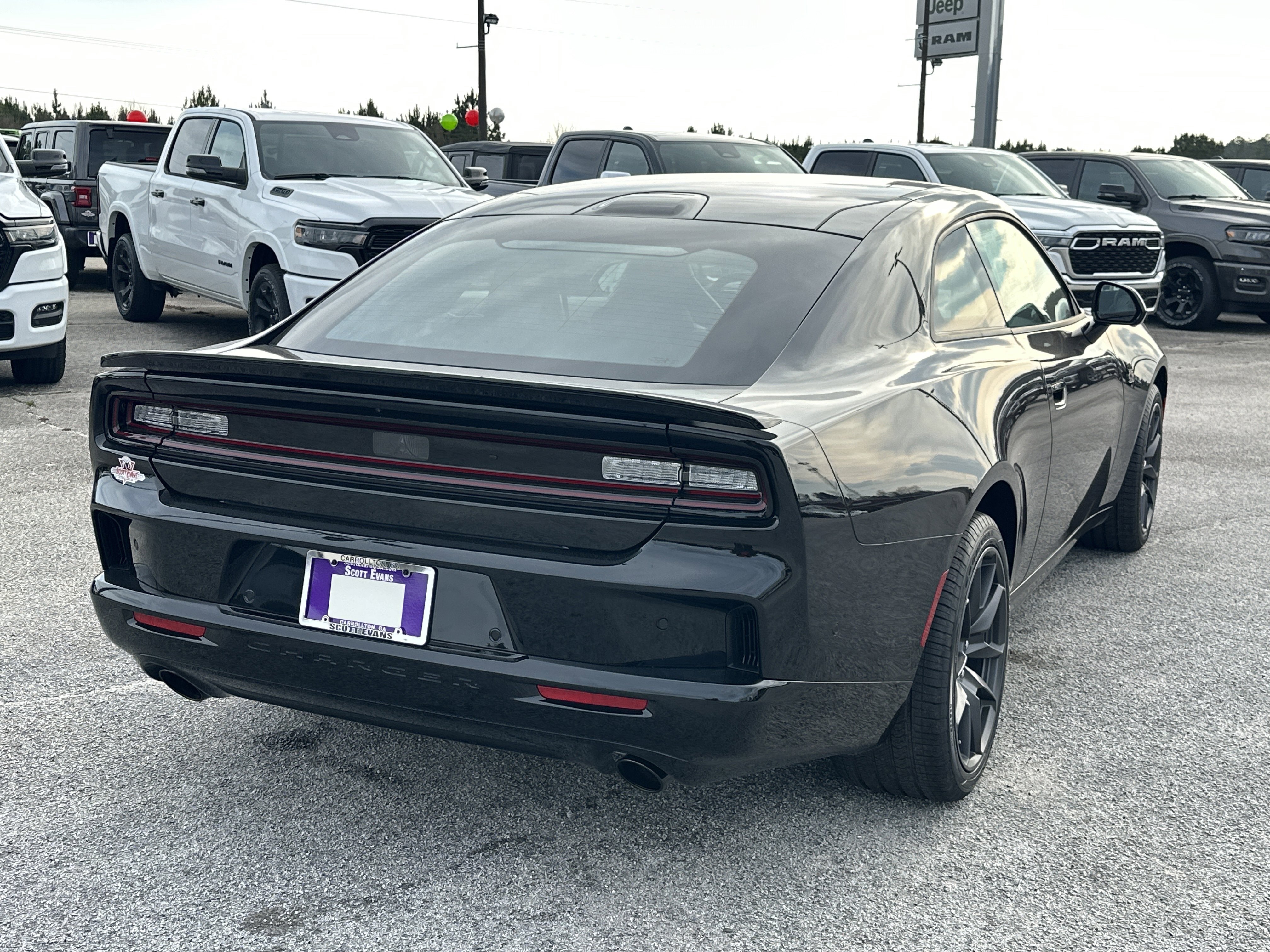 New 2026 Diamond Black Crystal Pearlcoat Dodge Scat Pack Plus image 8