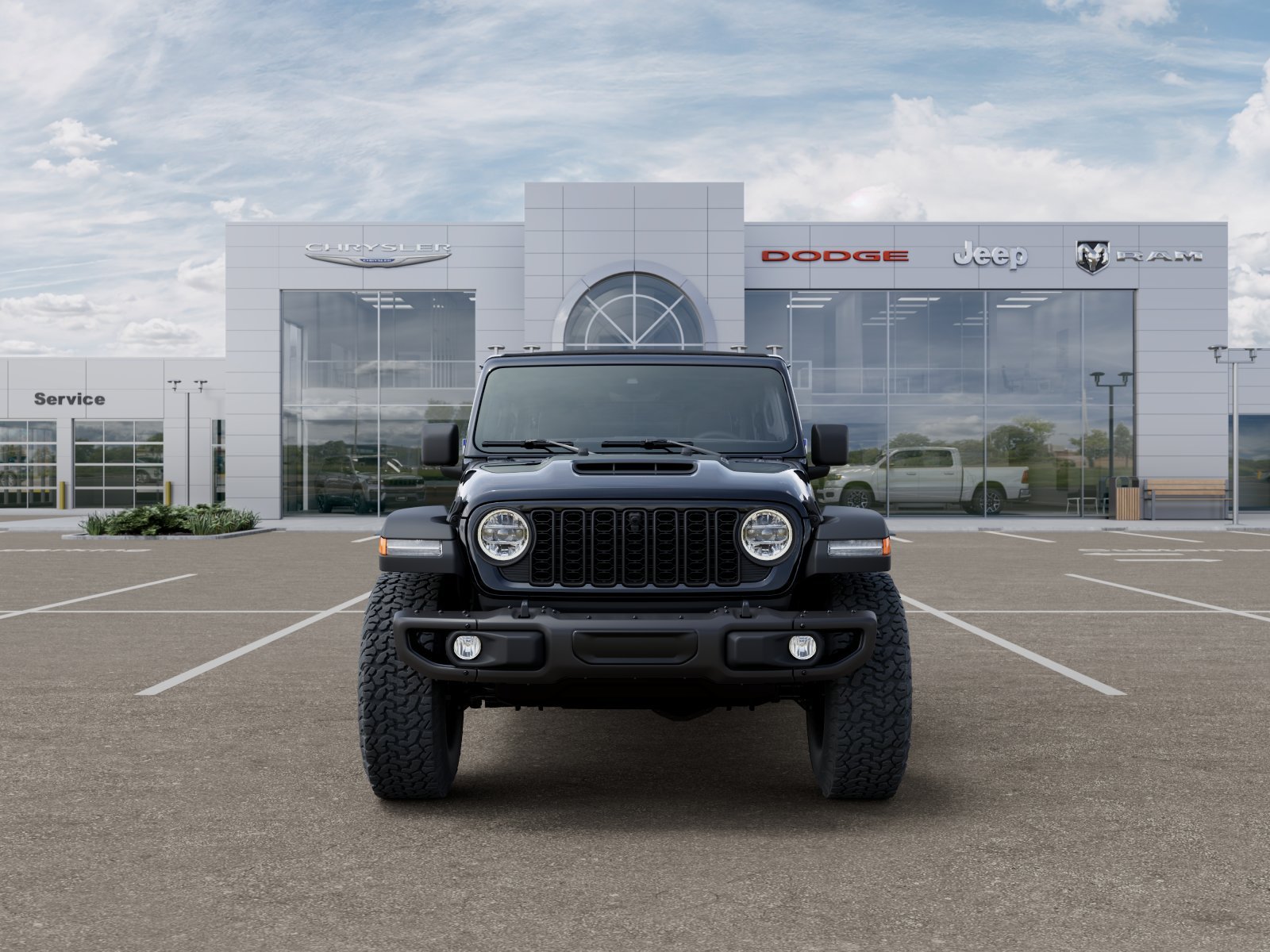 New 2026 Black Clear-Coat Exterior Paint Jeep 4-Door Moab 392 4x4 image 6