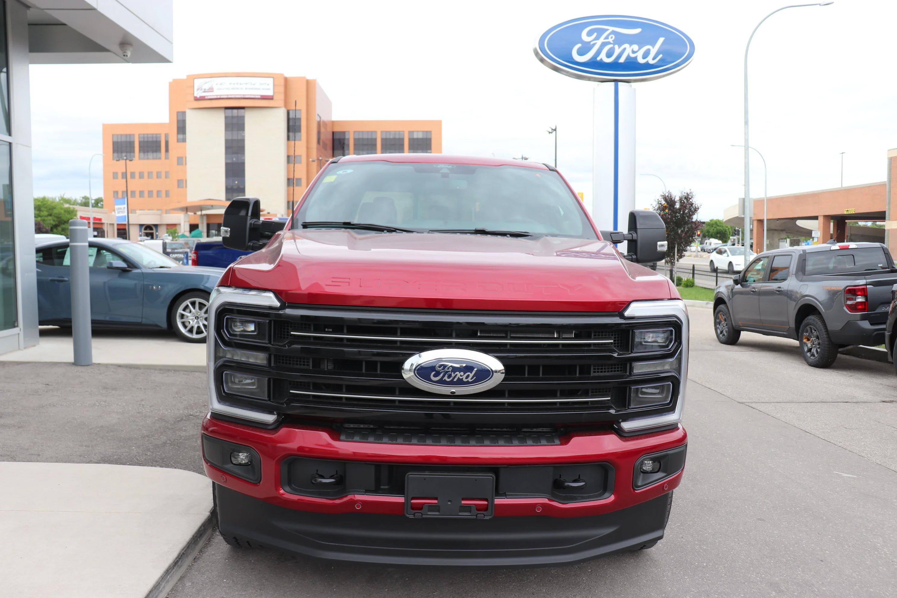 New 2026 RUBY RED METALLIC Ford Platinum image 2