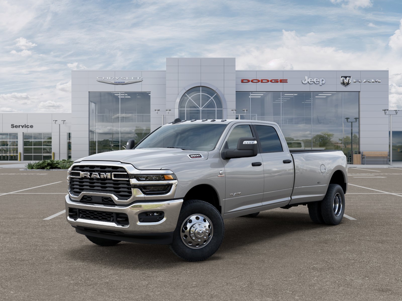 New 2026 Silver-Zynith Exterior Paint RAM Big Horn image 40