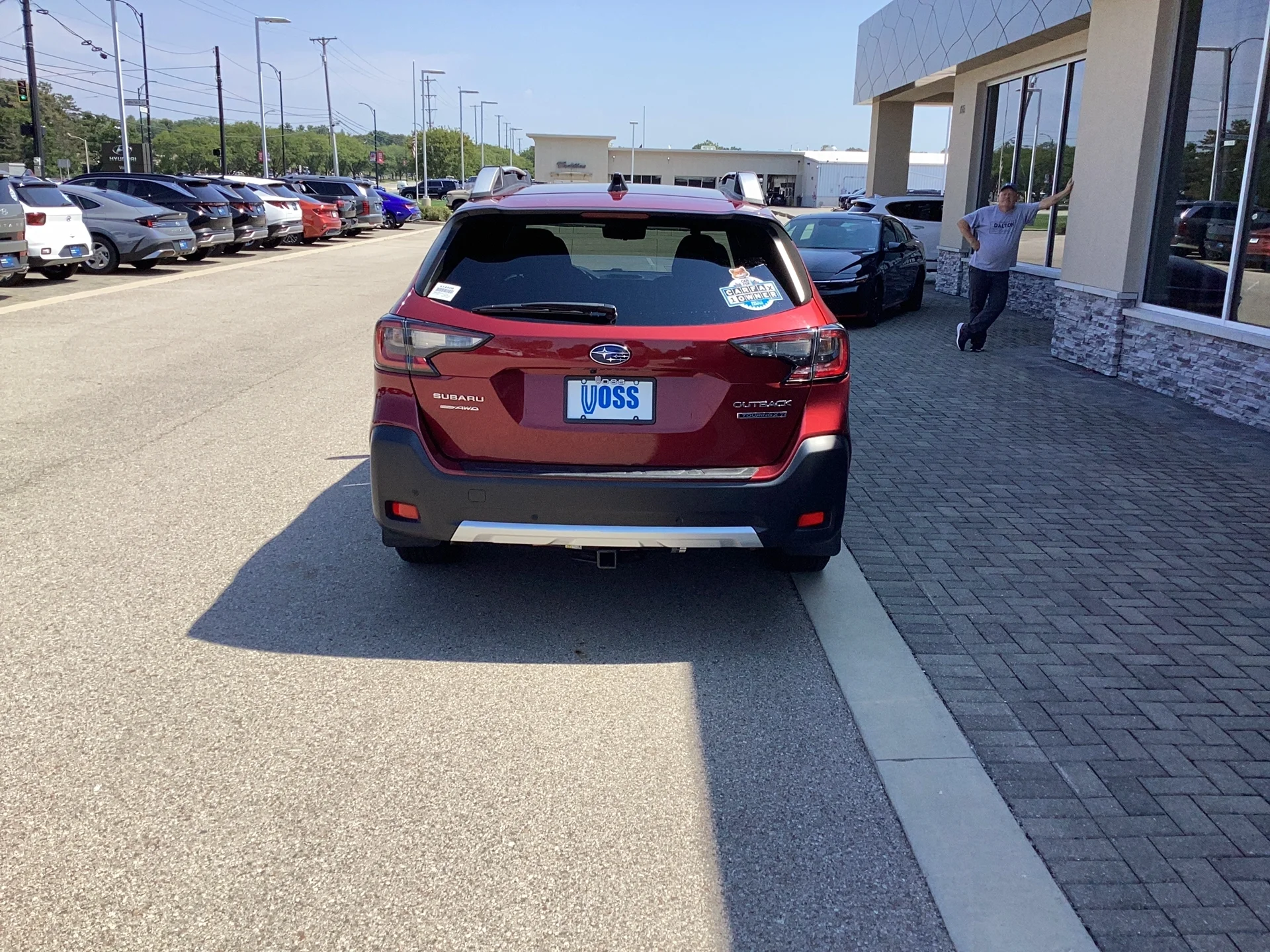Used 2023 Crimson Red Pearl Subaru Touring XT image 5