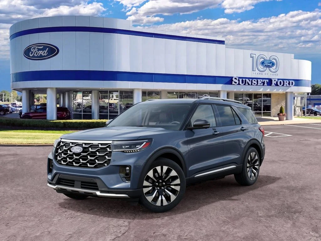 New 2027 Vapor Blue Metallic Ford Platinum® image 2