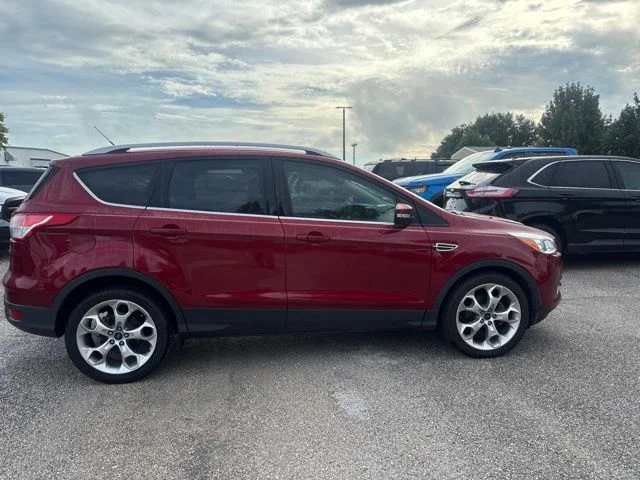 Used 2015 Red Ford Titanium image 4
