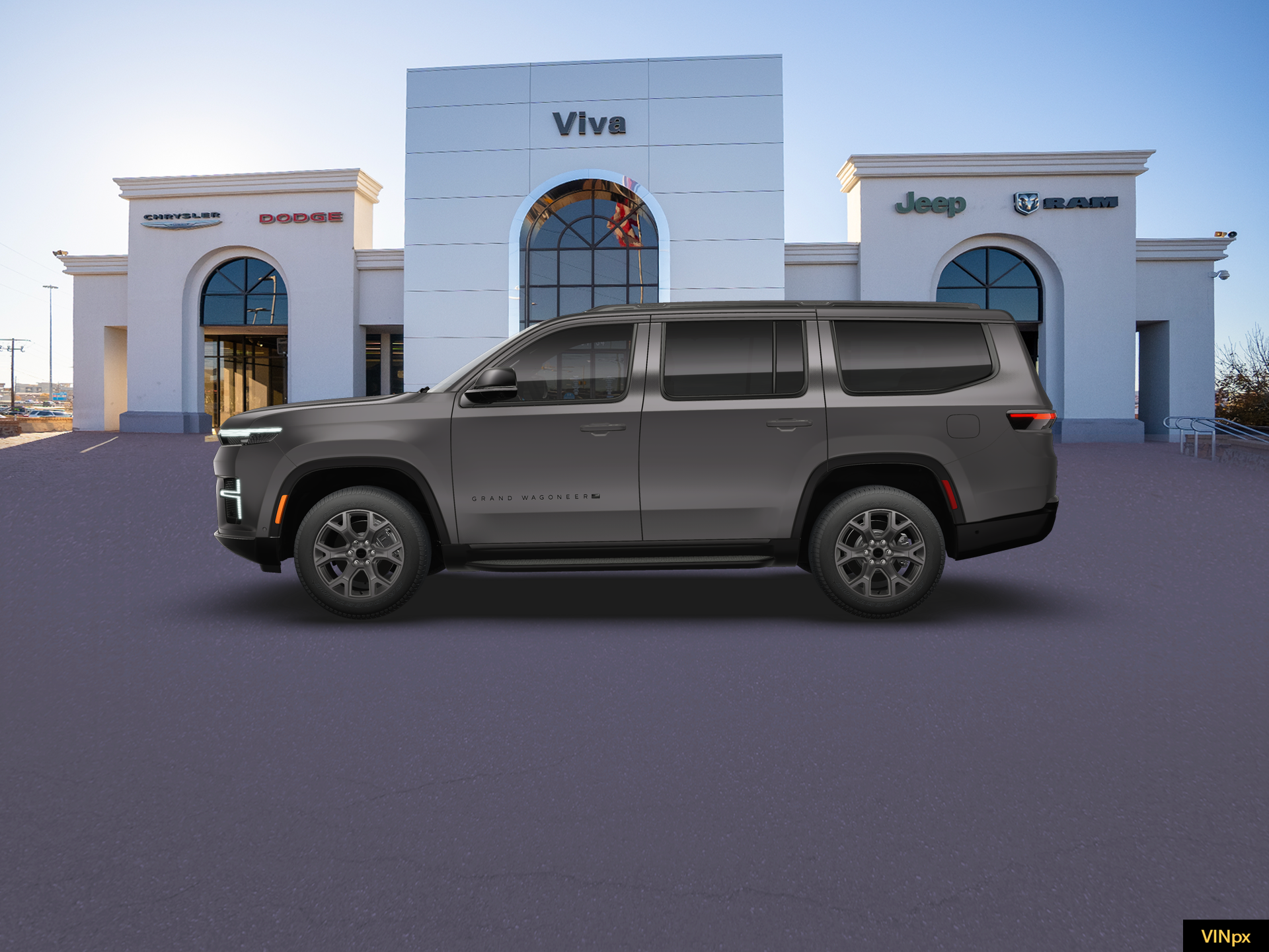 New 2026 Baltic-Gray Metallic Clear-Coat Exterior Paint Jeep Limited Altitude image 14
