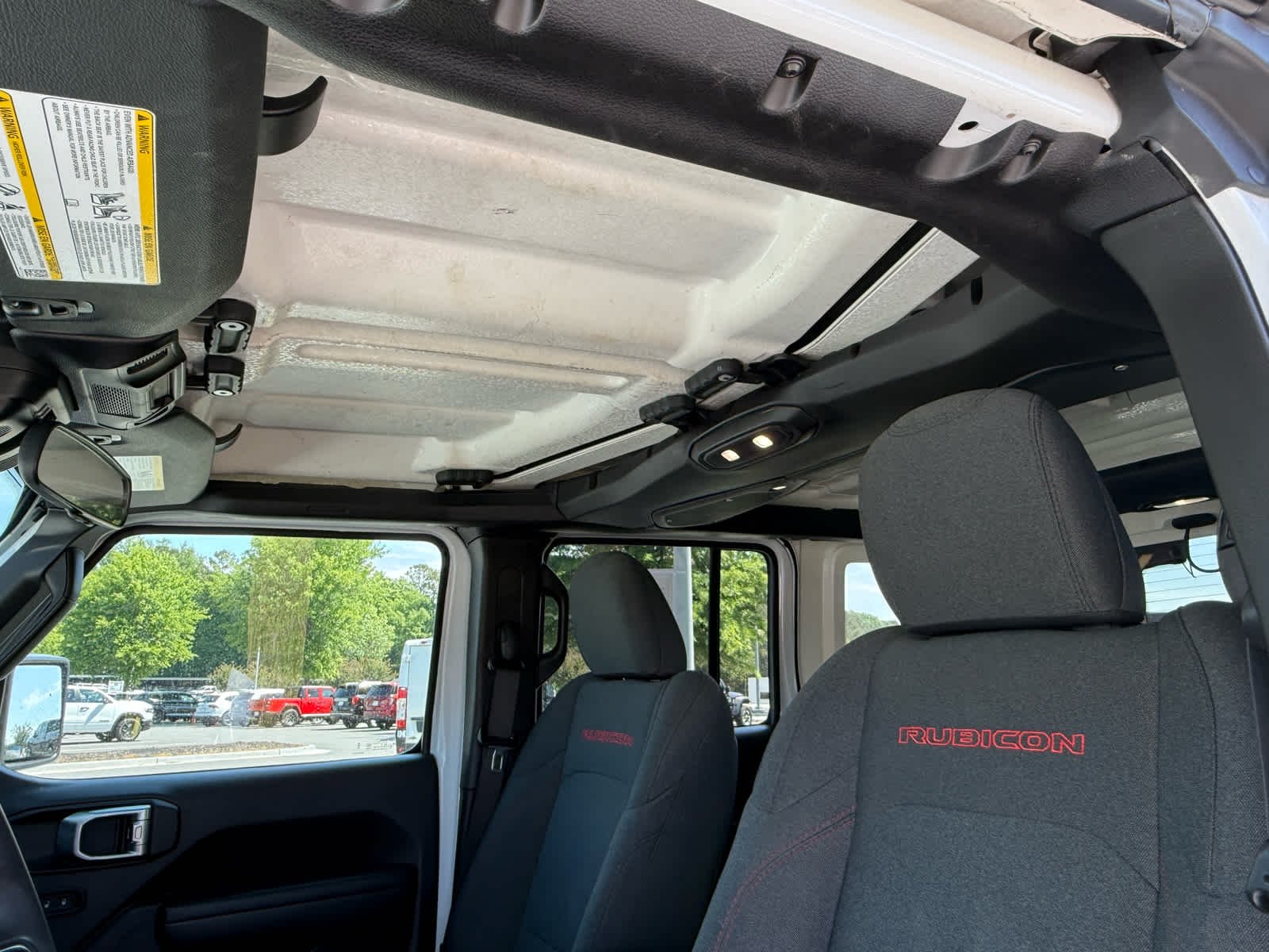 Certified Used 2025 Bright White Clearcoat Jeep Rubicon image 17