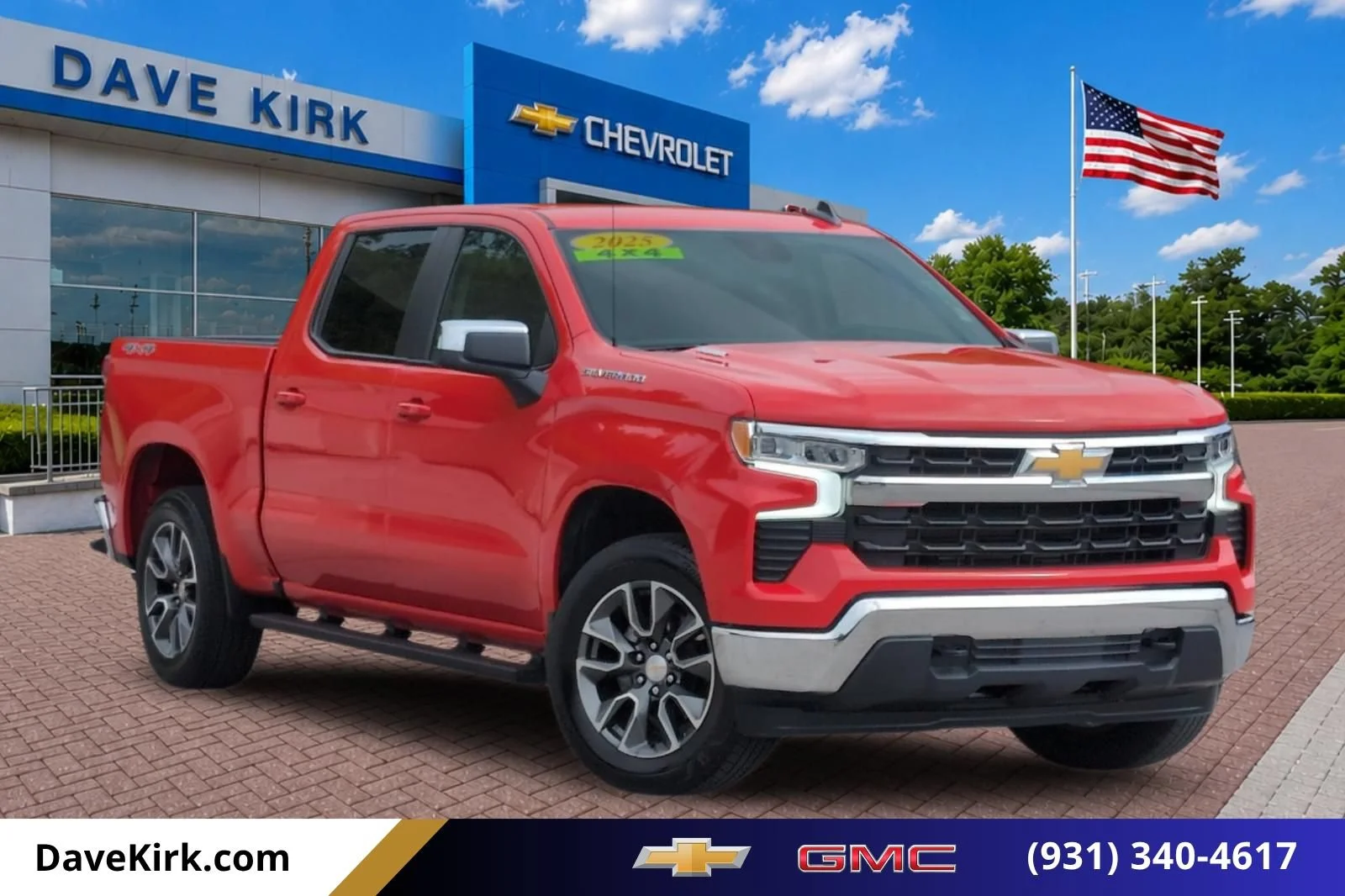Used 2025 Red Hot Chevrolet LT (2FL) image 1