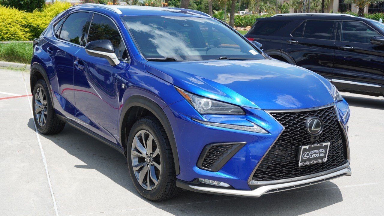 Certified Used 2021 HEAT BLUE CONTRAST LAYERI Lexus NX 300 F SPORT image 3