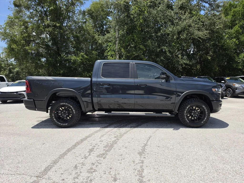 New 2026 Forged Blue Metallic Exterior Paint RAM Rebel image 3