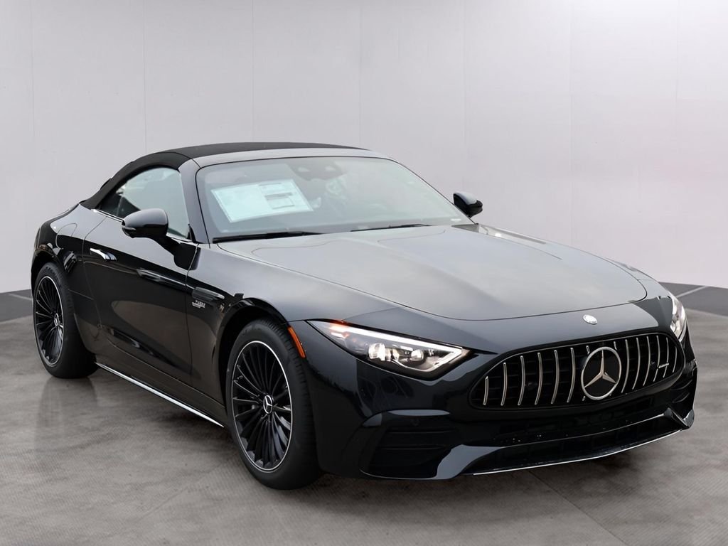 New 2026 Obsidian Black Metallic Mercedes-Benz SL 43 AMG® image 11