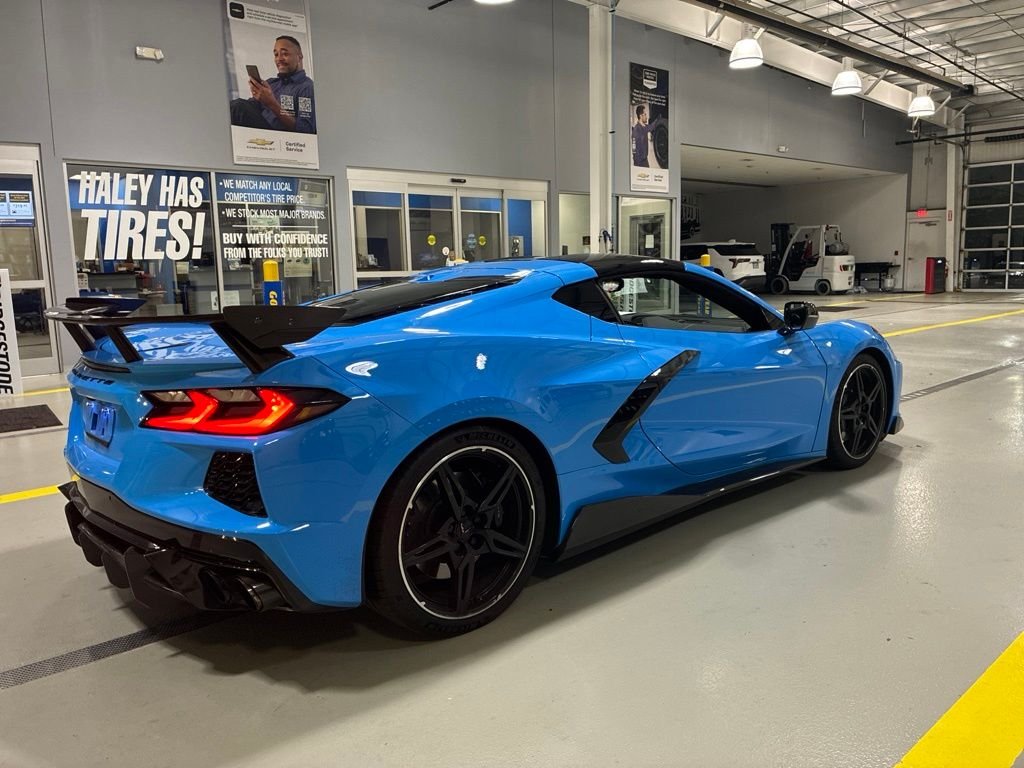 Used 2021 Blue Chevrolet Stingray image 5