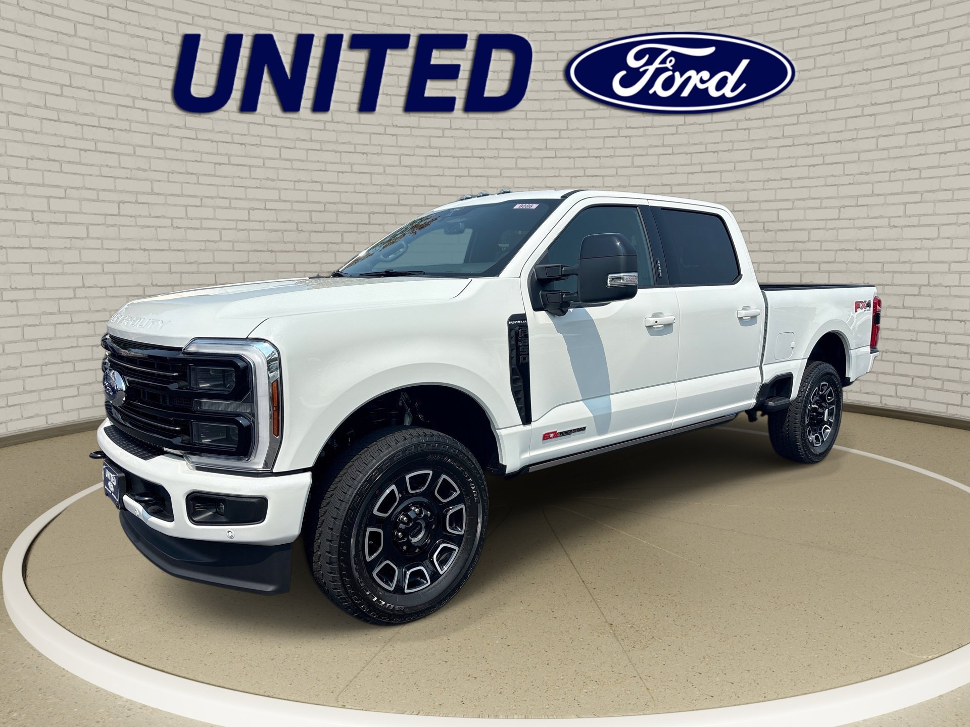 New 2026 Star White Metallic Tri-Coat Ford F-350® Platinum® image 1
