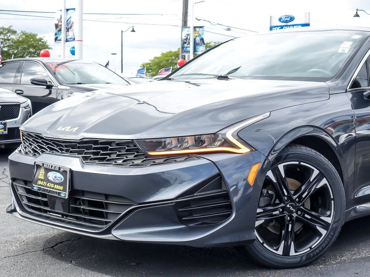 Used 2023 Gravity Gray Kia GT-Line image 2